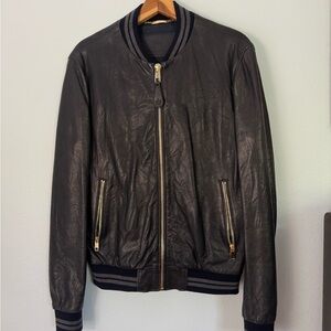 Dolce & Gabana leather jacket